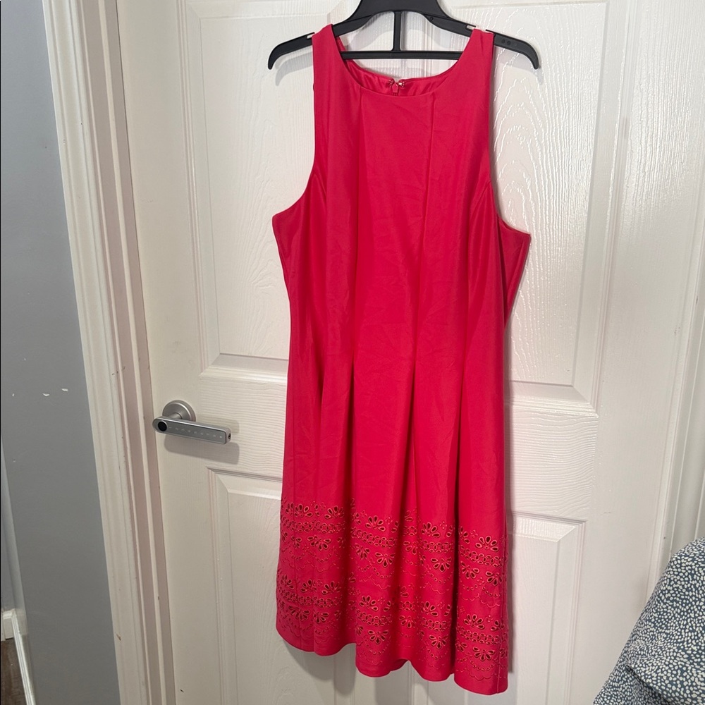 Jessica Howard Vibrant Red Midi Dress
